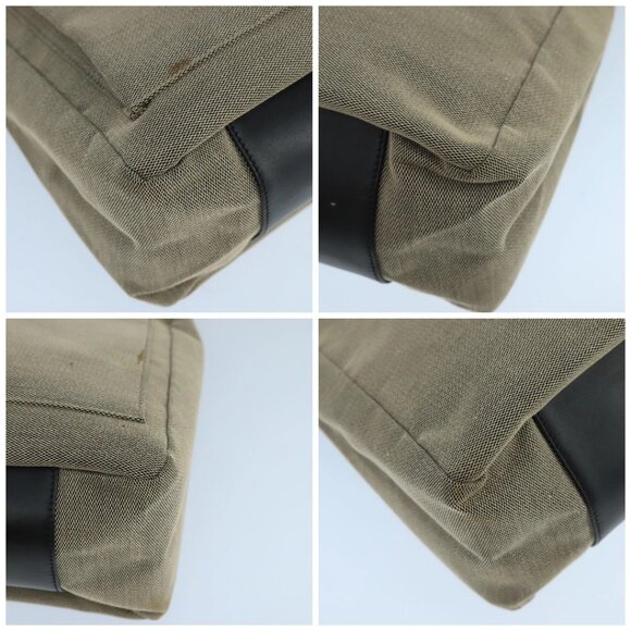 GUCCI Bamboo Hand Bag Outlet Canvas Beige 35692 Auth ep6849 - Picture 14 of 16